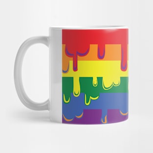 Dripping Gay Pride Mug